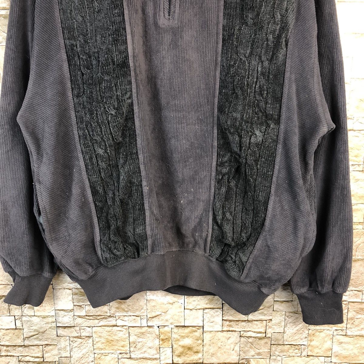 Japanese Brand × Vintage Pandly Black vintage jacket Knitwear #A833 Size US L / EU 52-54 / 3 - 6 Thumbnail