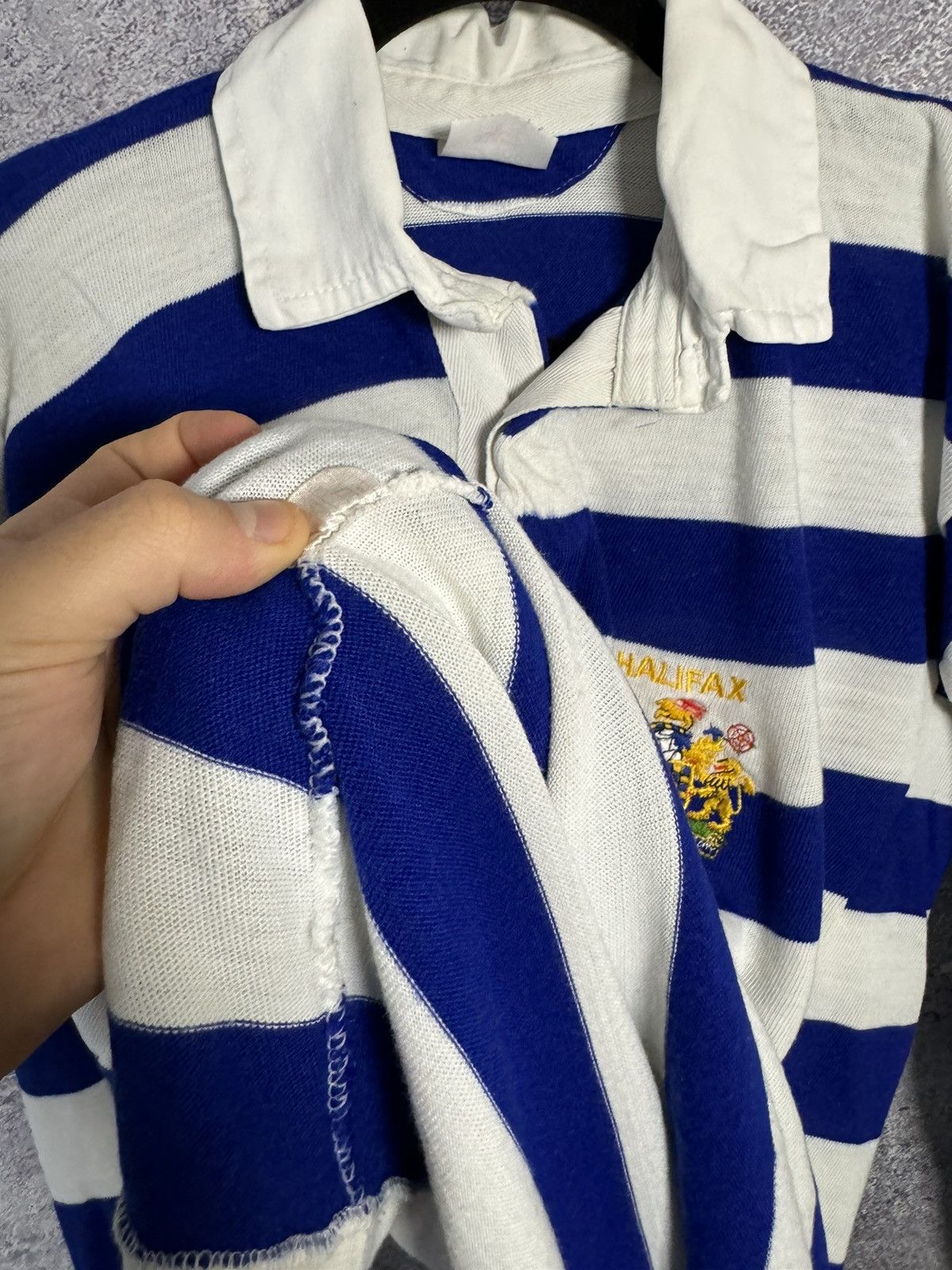 Vintage 80’s Vintage HALIFAX R.L.F.C Union 1985 In Home Rugby Jersey Size US M / EU 48-50 / 2 - 16 Thumbnail
