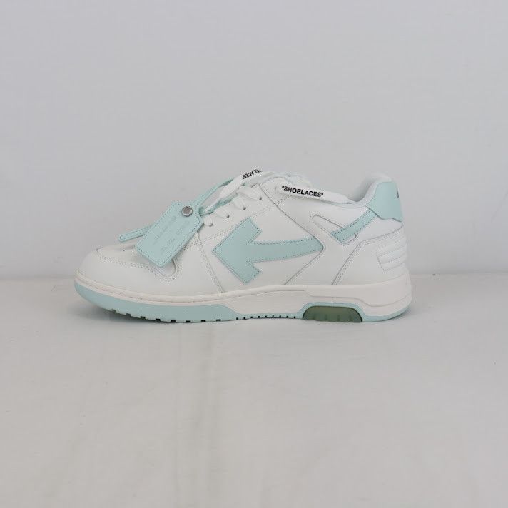 Off-White o1rshd1 Out of Office Calf Leather Sneakers in White Mint Size US 13 / EU 46 - 2 Thumbnail