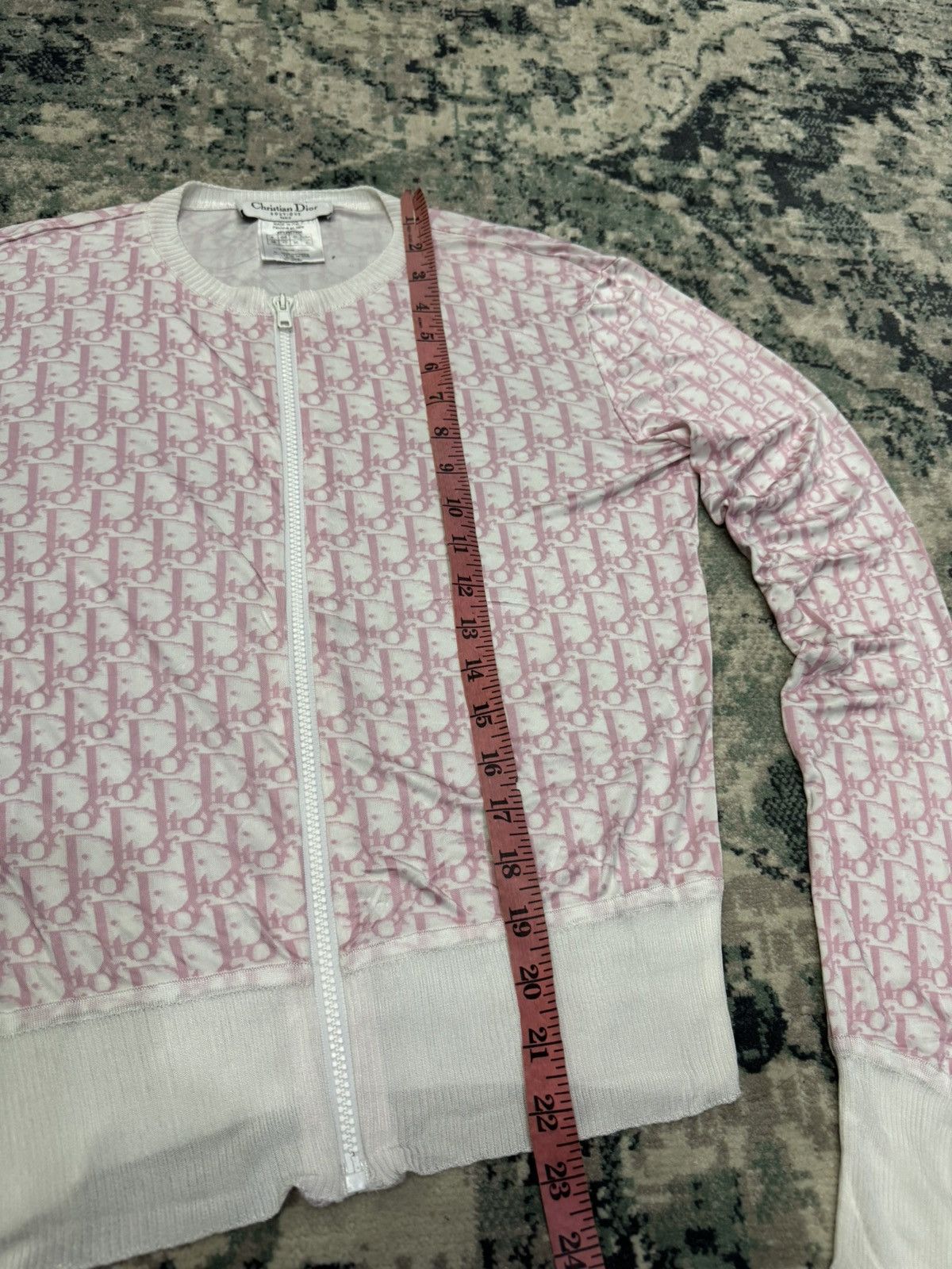 Dior CHRISTIAN DIOR JOHN GALLIANO DIORMISSO PINK TROTTER JACKET Size XS / US 0-2 / IT 36-38 - 6 Thumbnail