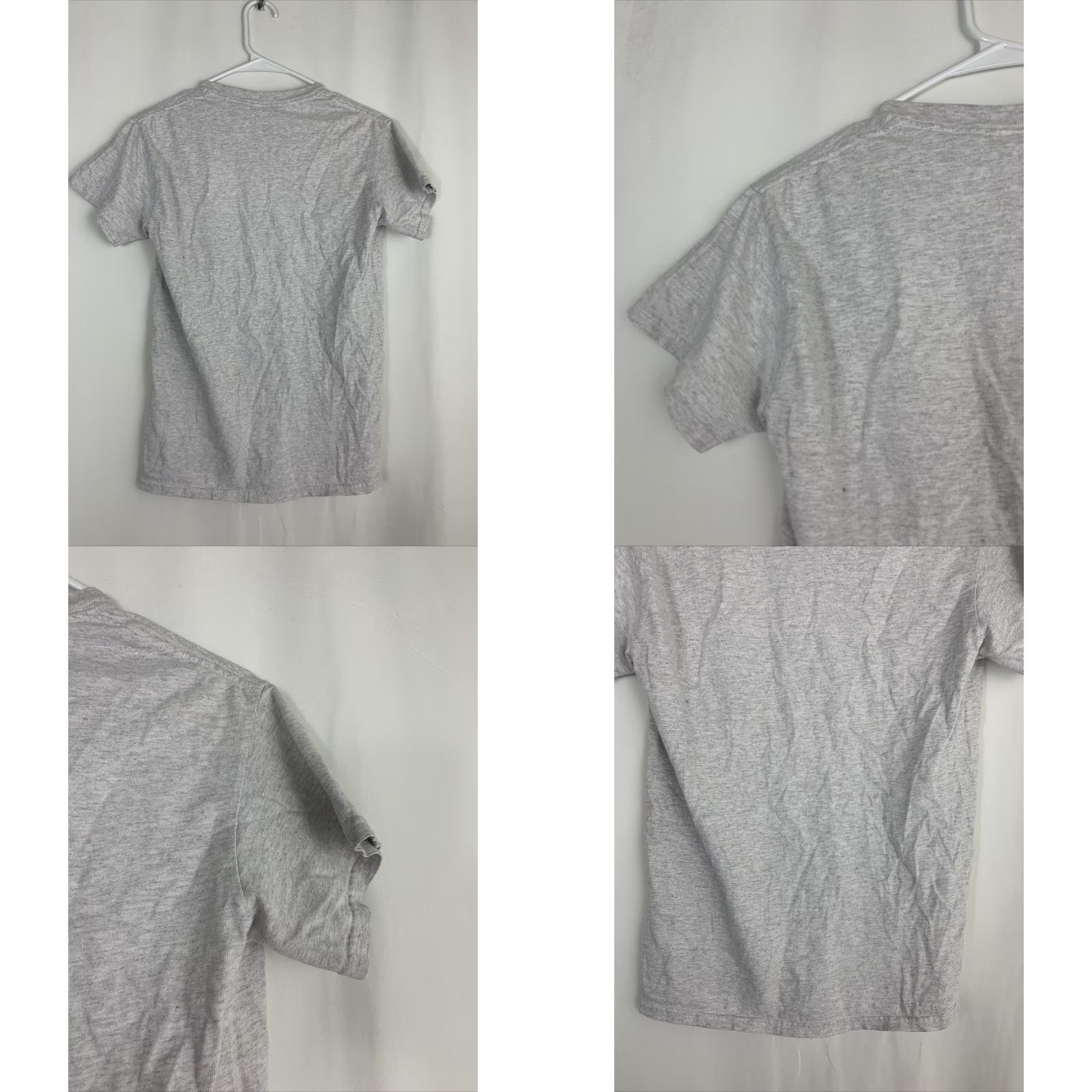 Thrasher Thrasher T-Shirt Mens Small Cotton Heather Gray Red Blue Flame Skateboarding Crew Neck Short Sleeve Shirt S Gray Blue Flame Men’s S Size US S / EU 44-46 / 1 - 8 Thumbnail