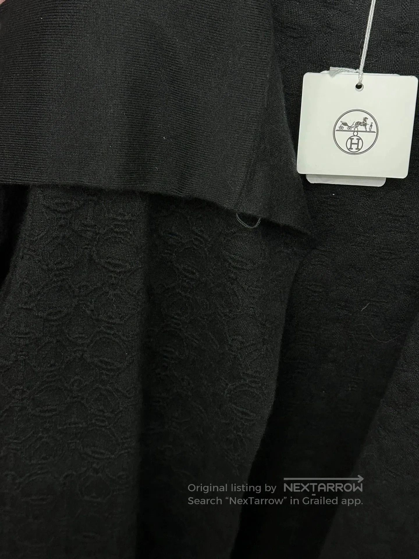 Hermes Hermes Black Cashmere Cardigan Coat. Size US M / EU 48-50 / 2 - 2 Thumbnail