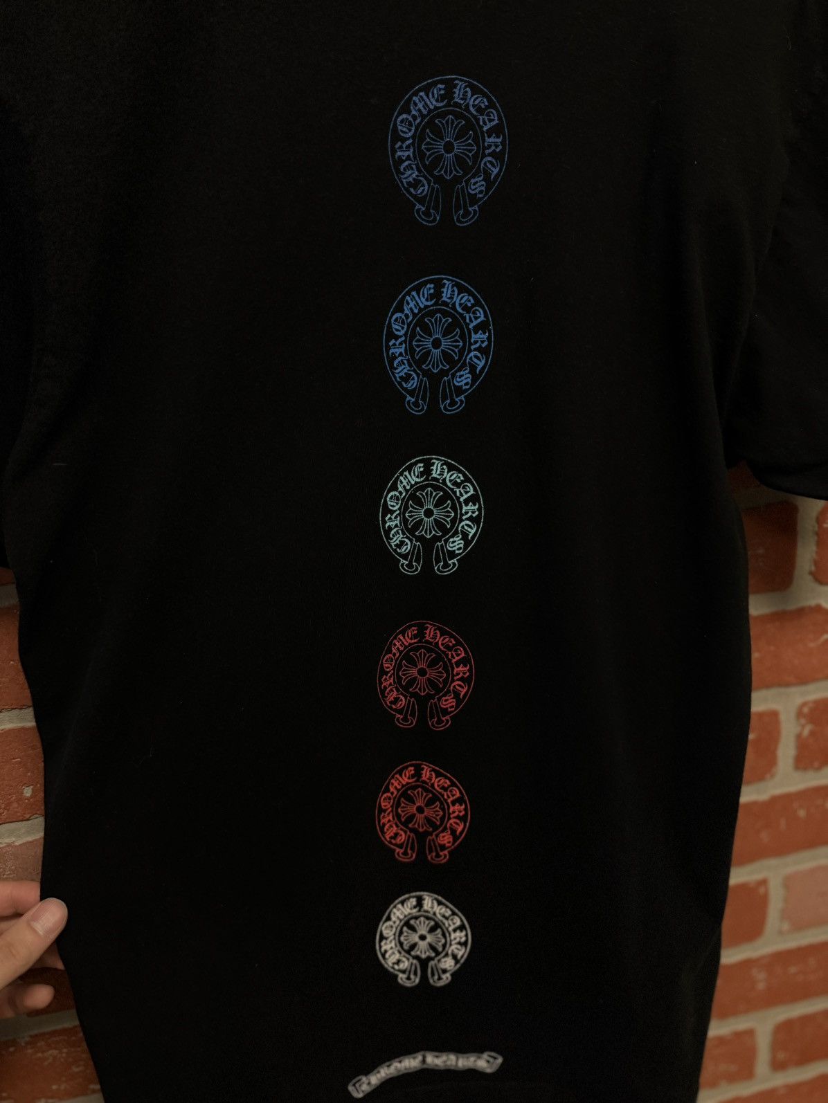 Chrome Hearts Chrome Hearts Back Multi Color Logo Exlusive Black Size M 🧼 Size US M / EU 48-50 / 2 - 7 Thumbnail