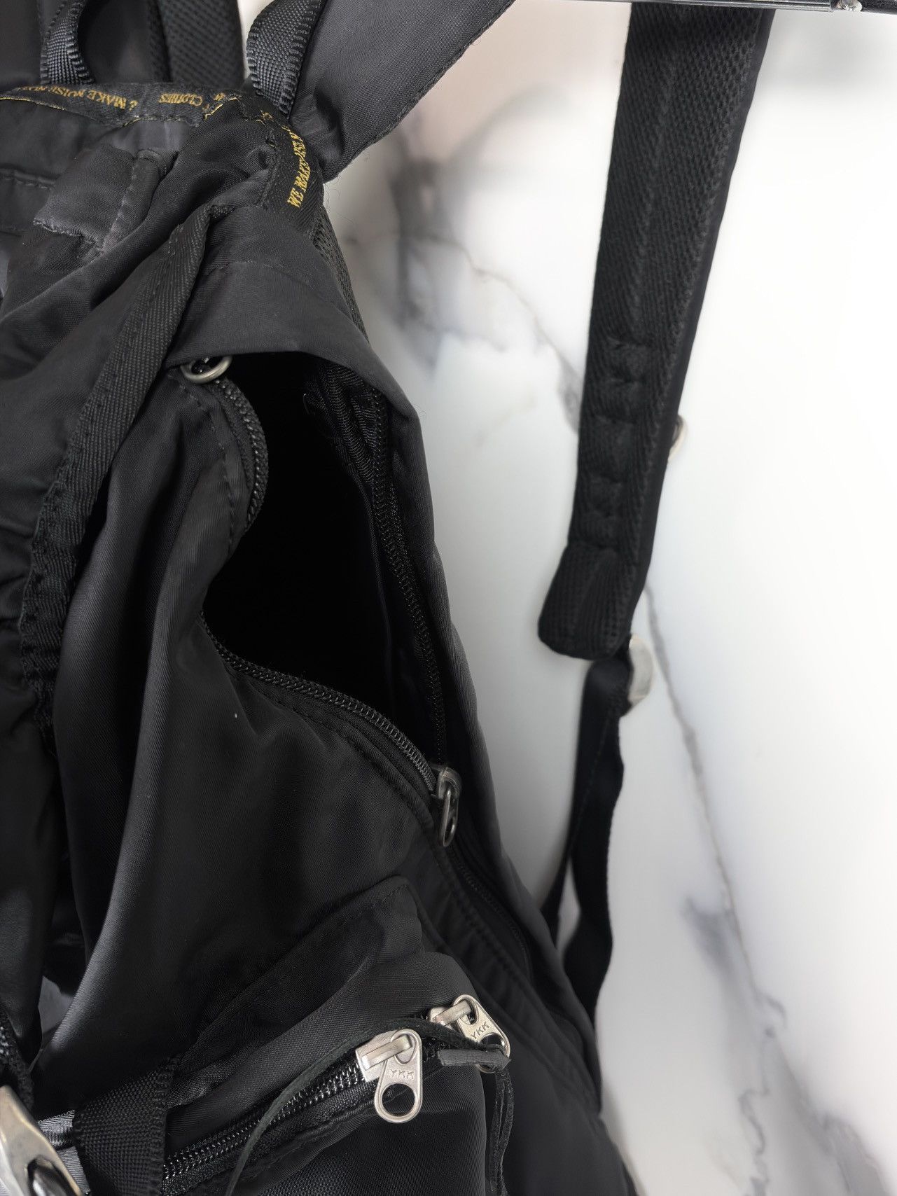 Undercover AW11 Undercover Utility Cargo Prada Backpack Nylon Black Size ONE SIZE - 5 Thumbnail