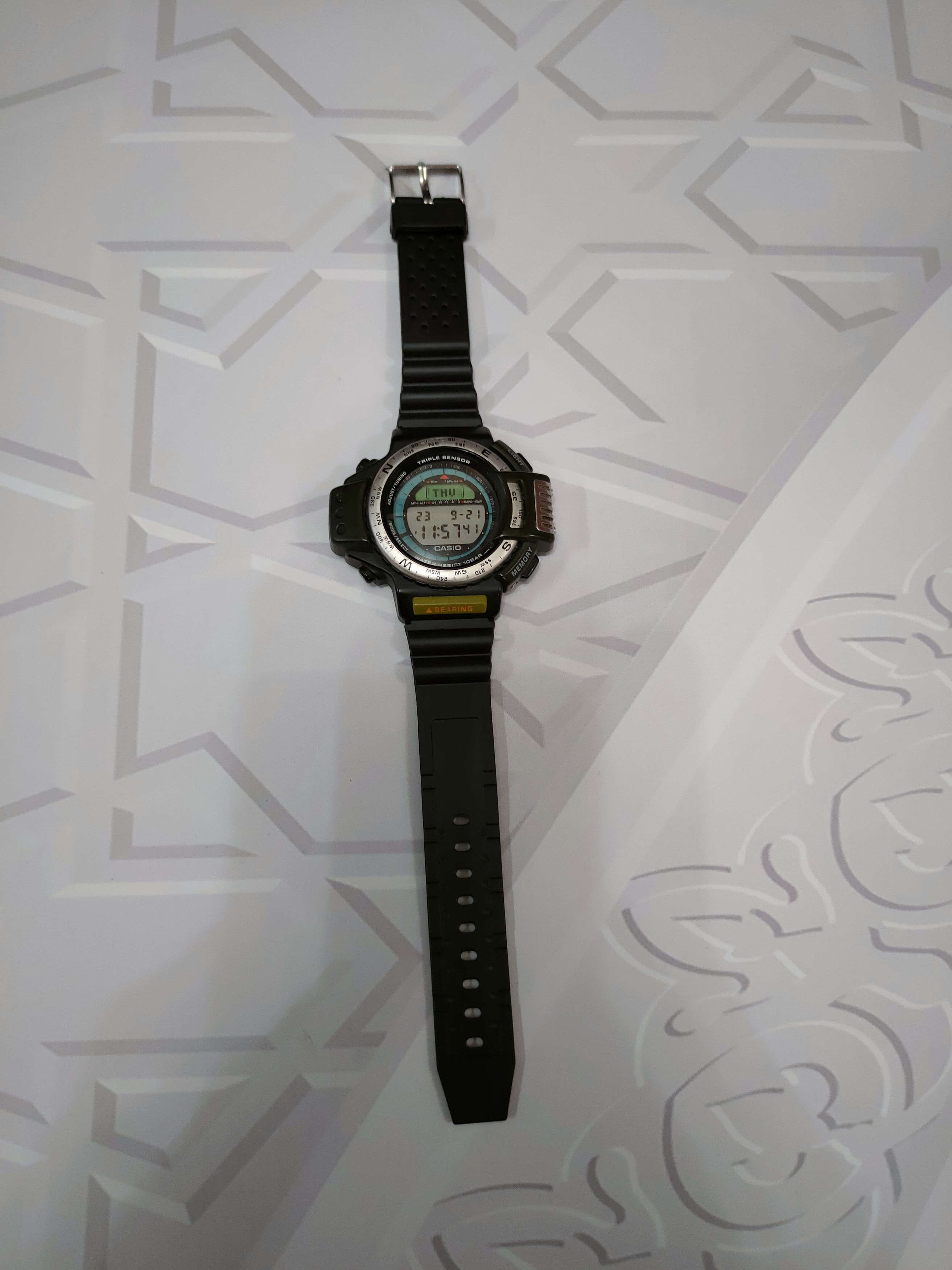 Casio DL Casio Protrek triple sensor ATC 1100 Japan vintage watch Size ONE SIZE - 3 Thumbnail