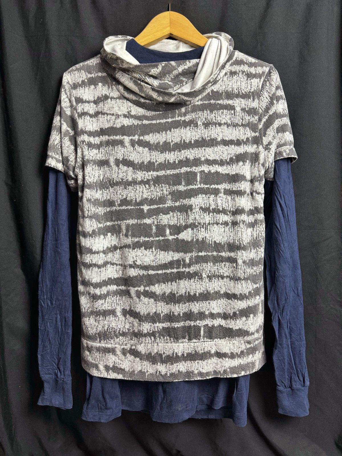 Hysteric Glamour × If Six Was Nine × Japanese Brand Double Layers Hoodie Long Sleeve Discus 1of1 Lgb style Size US M / EU 48-50 / 2 - 2 Thumbnail