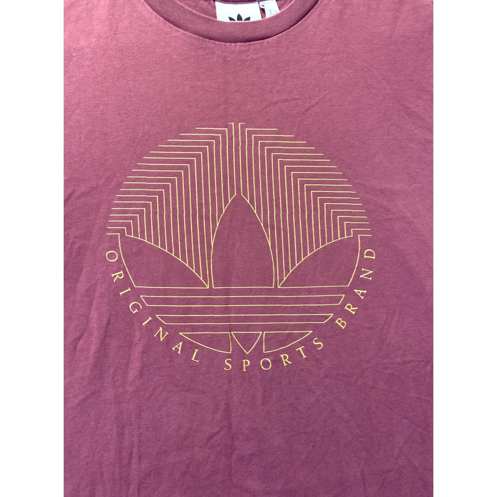 Adidas adidas T shirt Logo Tee Mens Medium plum / 62-46 Size US M / EU 48-50 / 2 - 3 Thumbnail