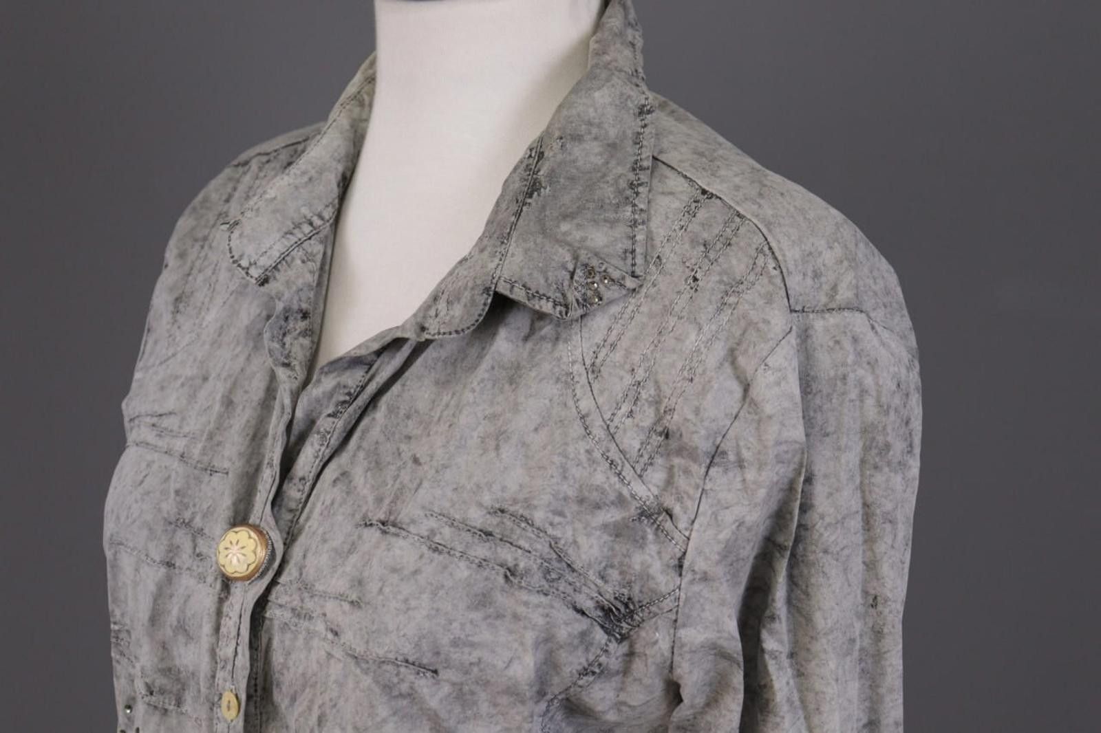 Bottega Veneta Ladies Bottega Gray Lightweight Jacket Size XL Size XL / US 12-14 / IT 48-50 - 10 Thumbnail