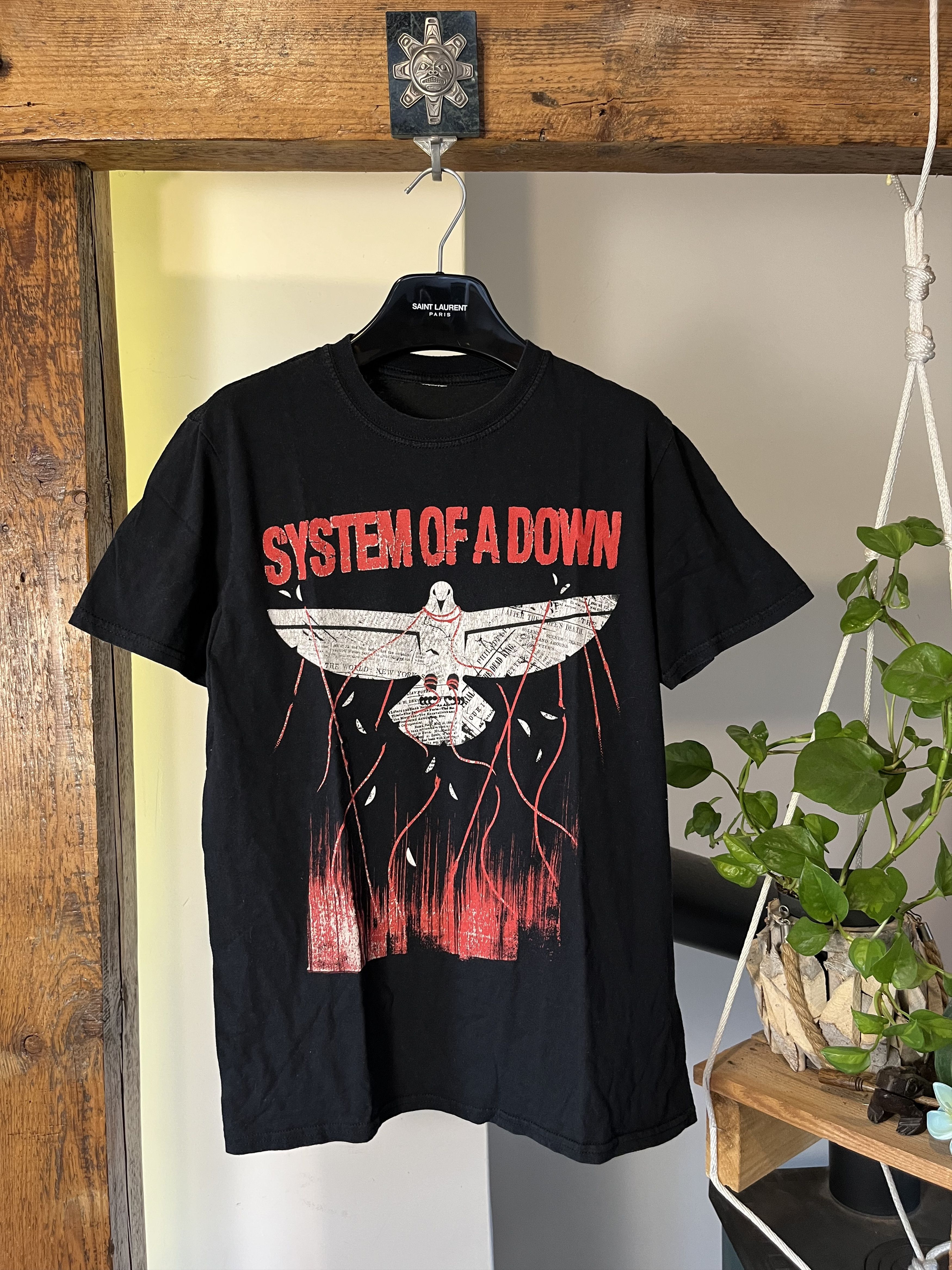 Band Tees Vintage System of a Down SOAD America Eagle Size US M / EU 48-50 / 2 - 1 Thumbnail