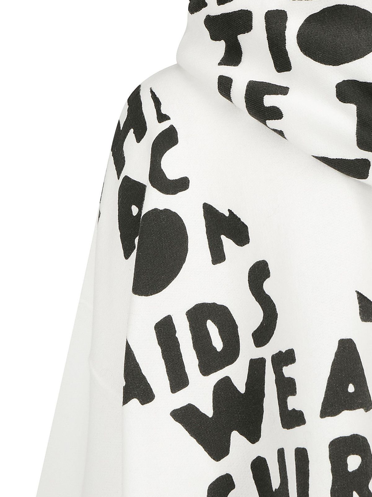 Maison Margiela o1y0625 Hoodie in White Size L / US 10 / IT 46 - 3 Thumbnail