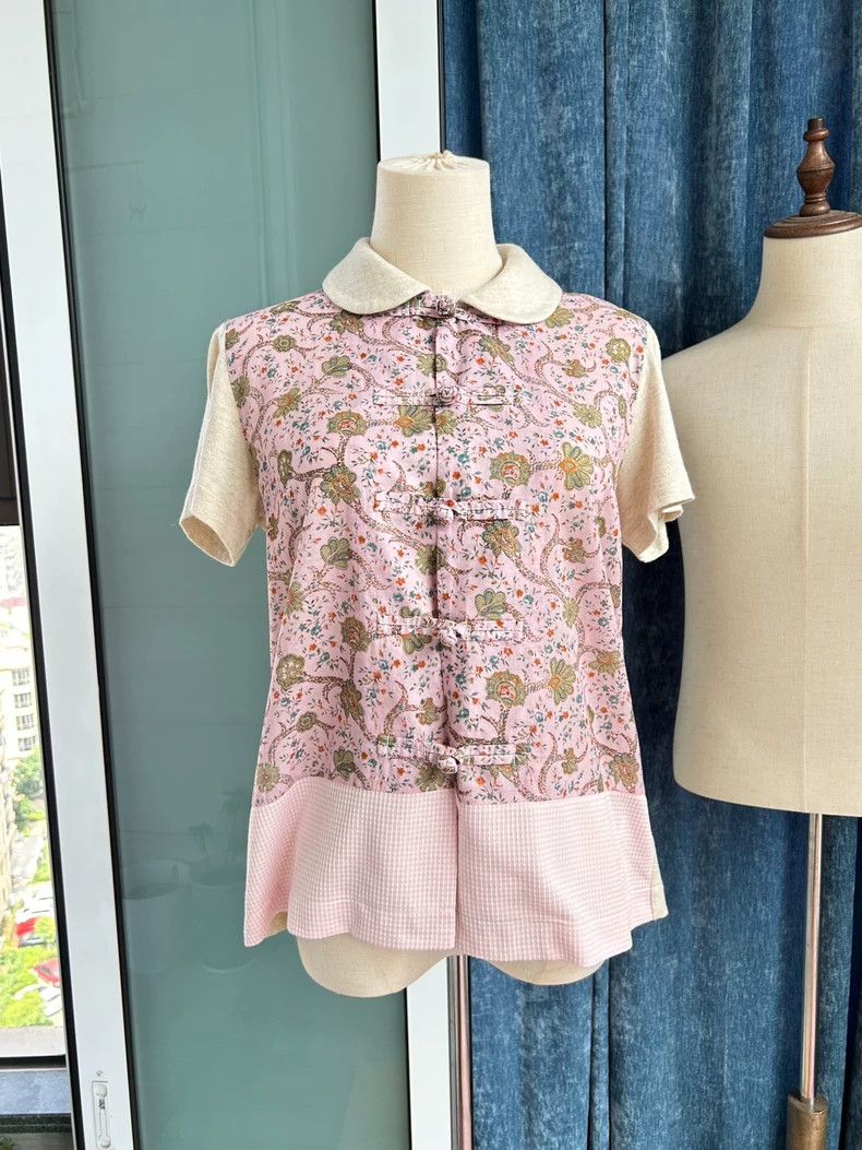 Comme des Garcons Comme Des Garcons Fancy Chinese-style buttoned short sleev Size M / US 6-8 / IT 42-44 - 9 Thumbnail