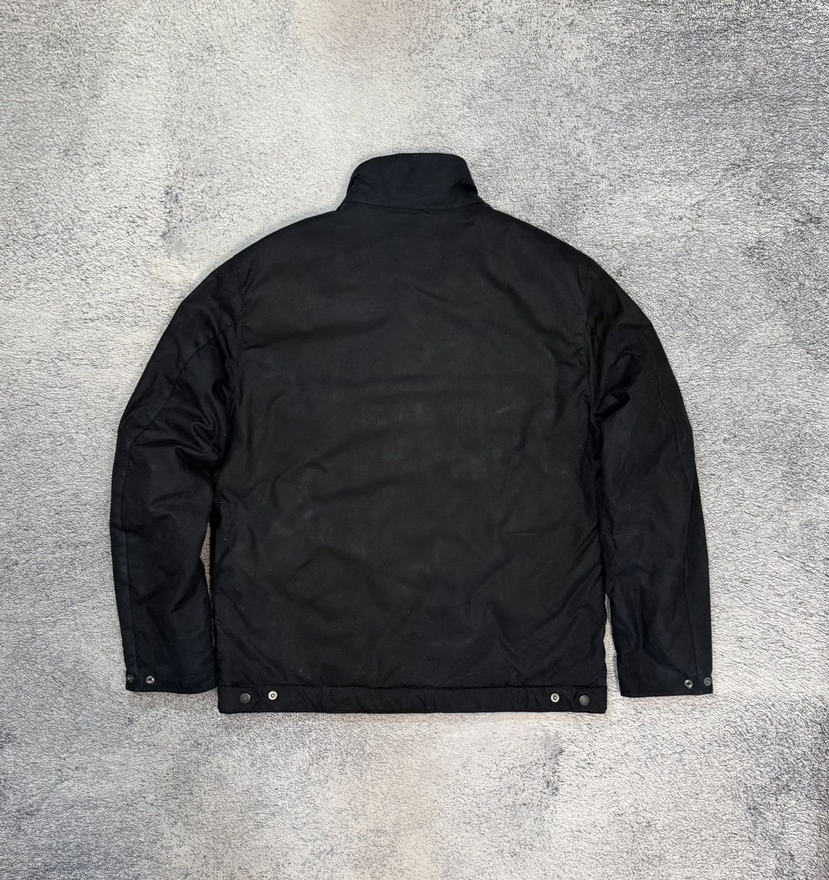 Barbour Barbour Barnby Wax Jacket Men M Black Waxed Cotton Coat Logo Size US M / EU 48-50 / 2 - 12 Thumbnail