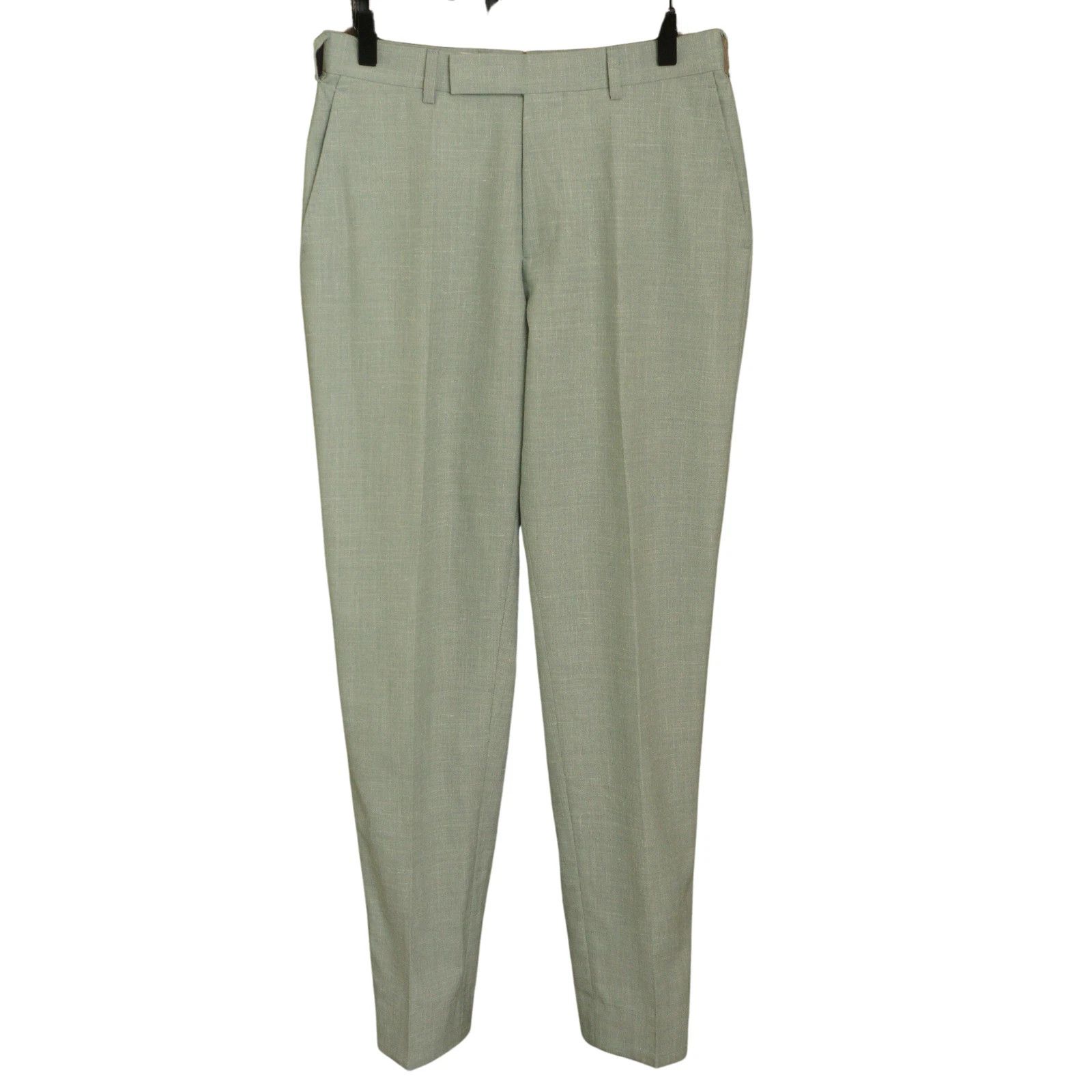 Suitsupply Men Suitsupply Suit La Spalla Green Wool Silk Ethomas US34 Size 34R - 7 Thumbnail