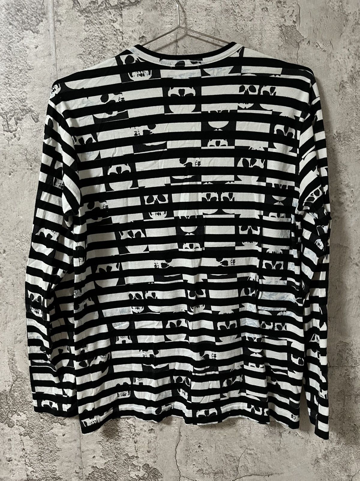 Comme des Garcons Homme Plus Comme des Garçons Homme Plus 11SS Skull Stripe Long Sleeve Size US M / EU 48-50 / 2 - 3 Thumbnail