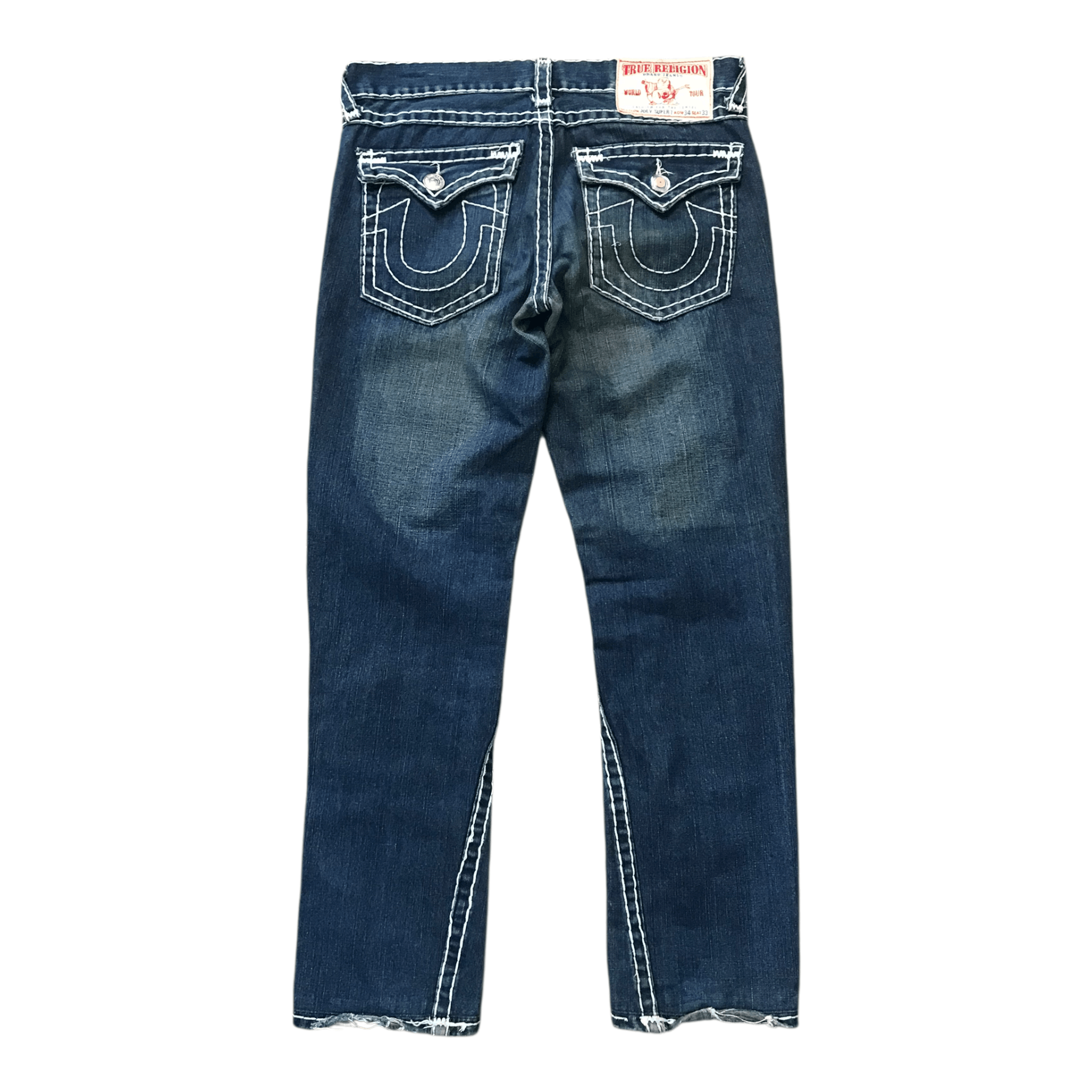 True Religion True Religion Joey Big T Flare Jean Size US 34 / EU 50 - 1 Thumbnail