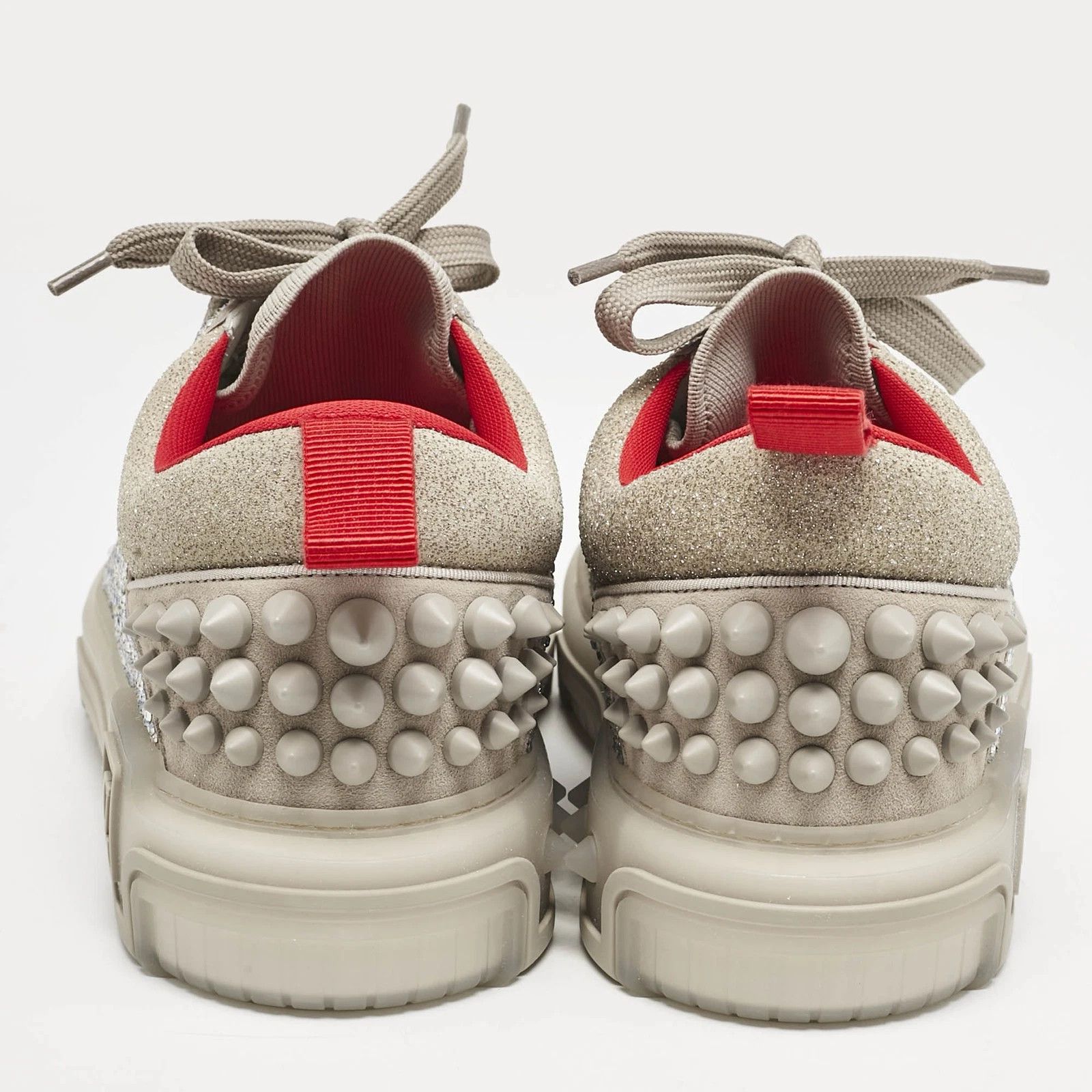 Christian Louboutin o1bcso1str0326 Sneakers in Beige Size US 11.5 / EU 44-45 - 4 Thumbnail