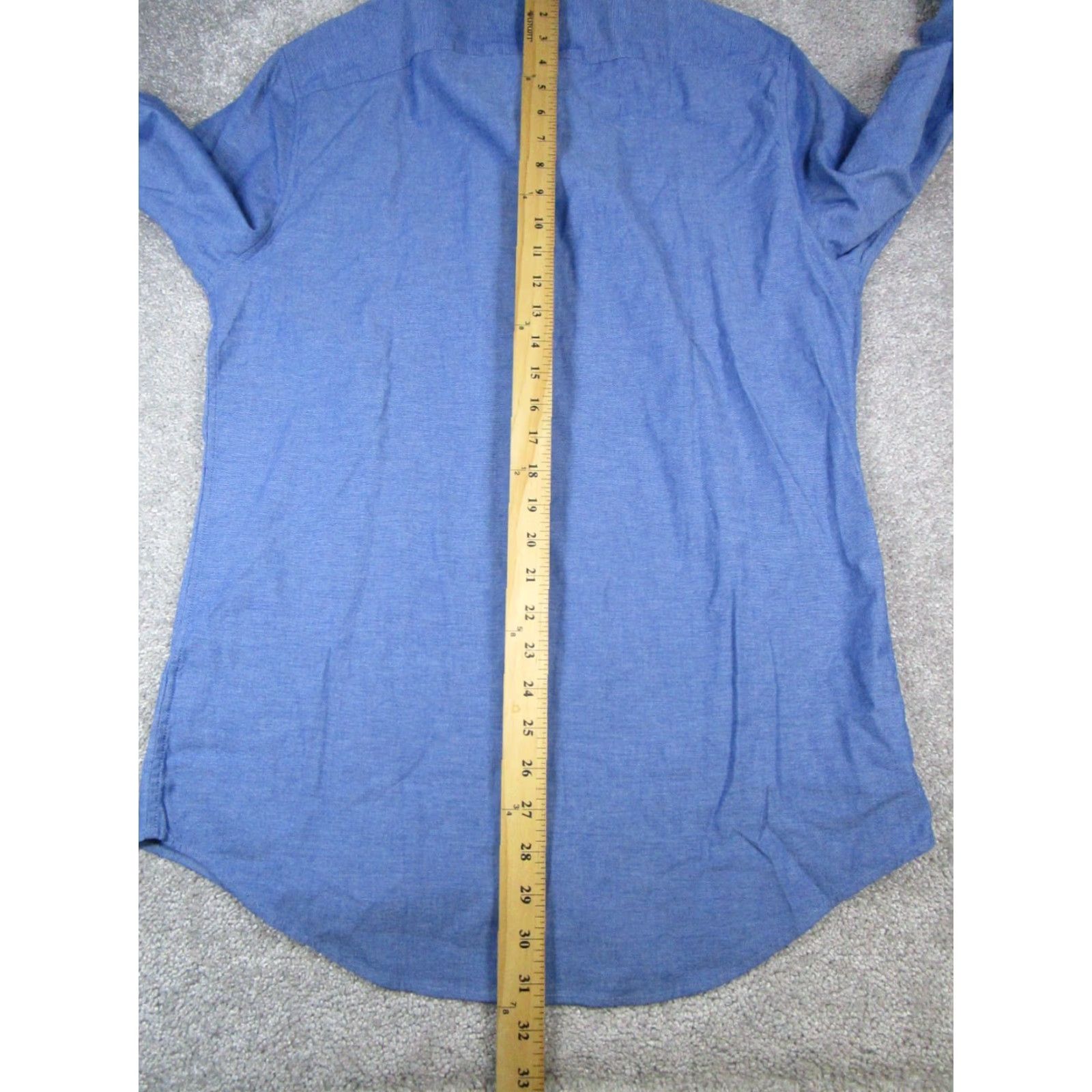 Bonobos Bonobos Shirt Mens 15 Blue Cotton Button Up Adult Medium Blue Cotton Bonobos Shirt Button-Up Shirts Mens 15 Blue Size US M / EU 48-50 / 2 - 7 Thumbnail