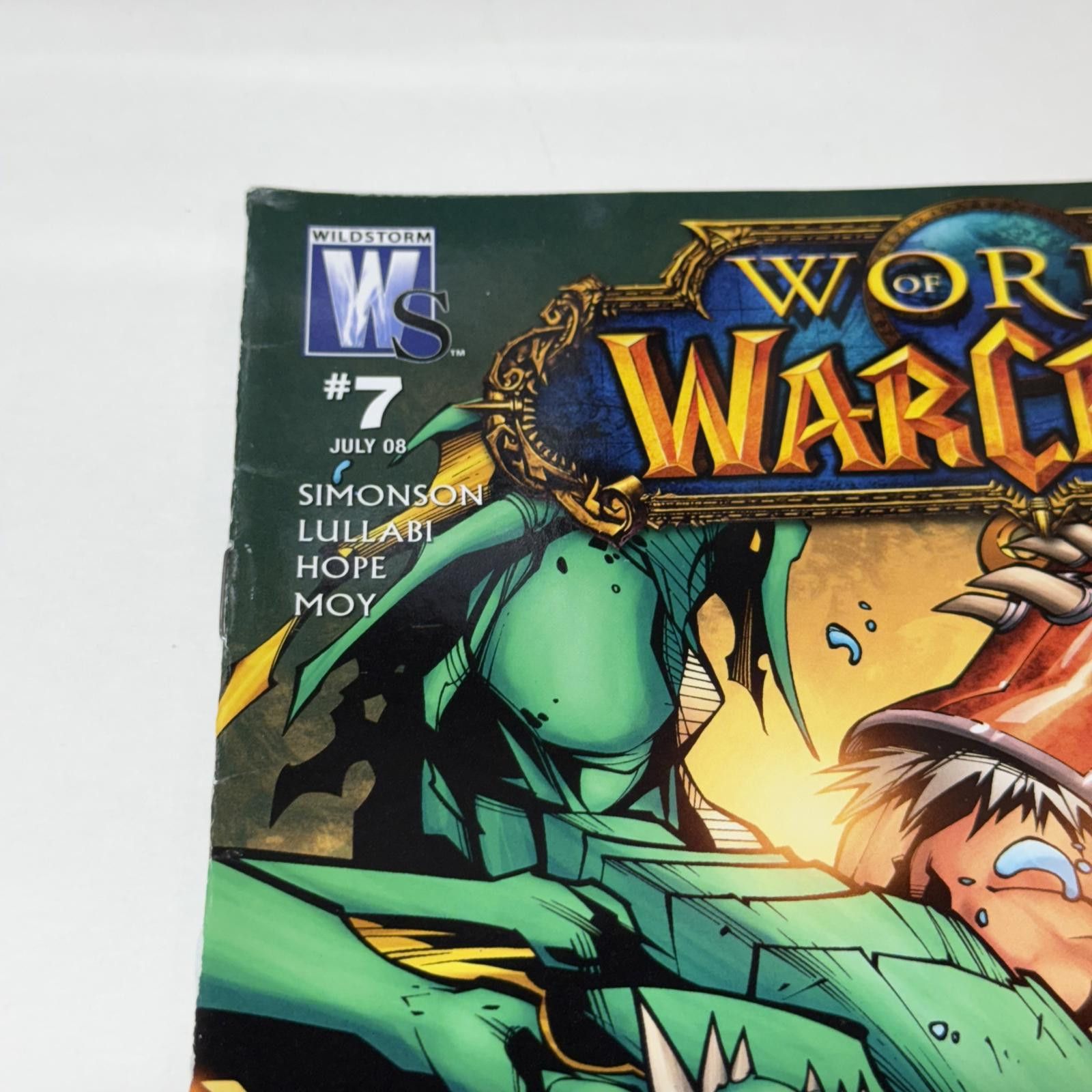 Designer Wildstorm World of Warcraft #7 JUL 2008 WoW Comic Book 1st Size ONE SIZE - 3 Thumbnail