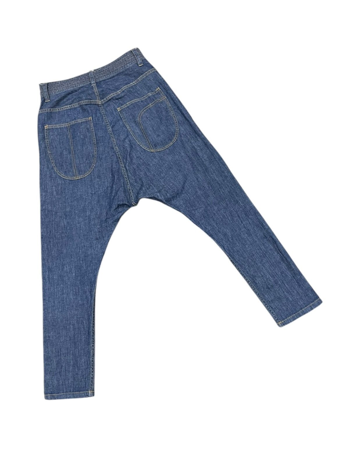 Tsumori Chisato Tsumori Chisato Drop Crotch Jeans Size US 29 - 11 Thumbnail