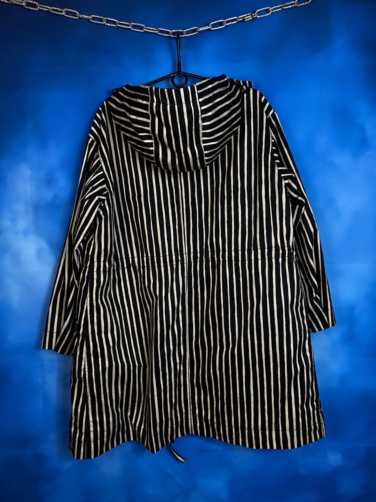 Japanese Brand × Marimekko Marimekko striped parka jacket Size M / US 6-8 / IT 42-44 - 9 Thumbnail