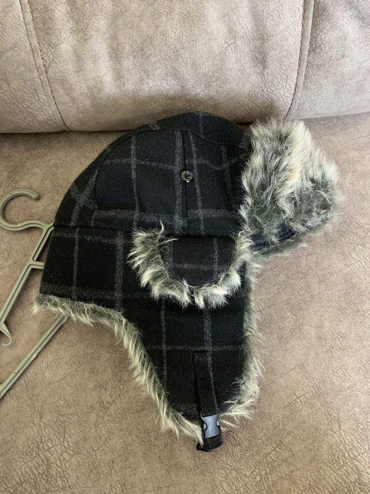 Japanese Brand Y2K Ushanka Hat Size ONE SIZE - 1 Thumbnail
