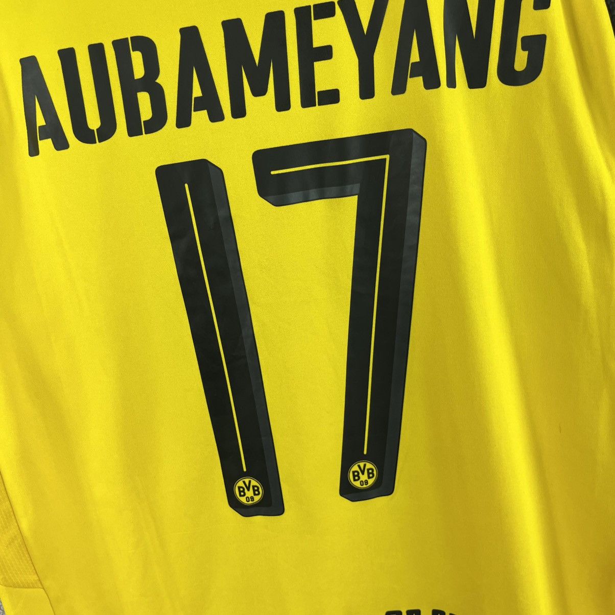 Puma Borussia Dortmund #17 Aubameyang Cup Shirt 2016/2017 Jersey Size US L / EU 52-54 / 3 - 11 Thumbnail