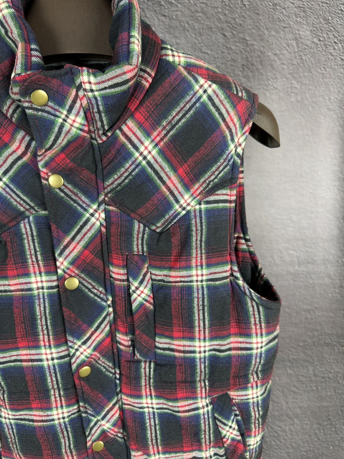 Flannel Candy Fantasy Japanese style checkered flannel vest gilet Size US L / EU 52-54 / 3 - 3 Thumbnail