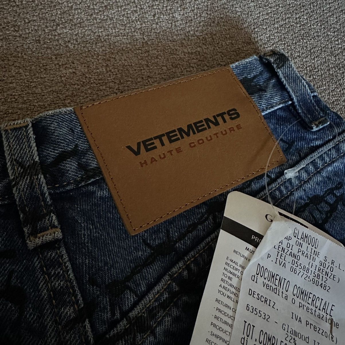 Vetements Vetements Barbed Wire Jeans F/W 21 Size 26" / US 2 / IT 38 - 3 Thumbnail