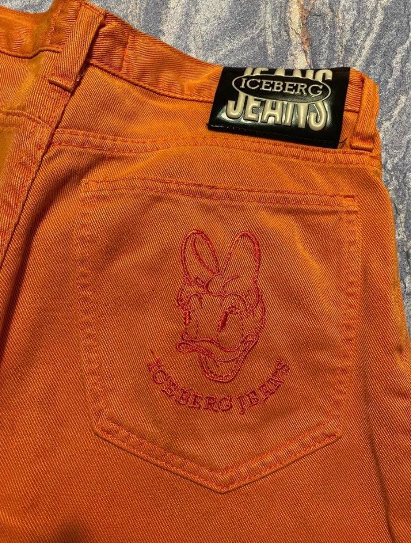 Iceberg VINTAGE Iceberg Daisy Duck Denim Size 30" / US 8 / IT 44 - 5 Thumbnail