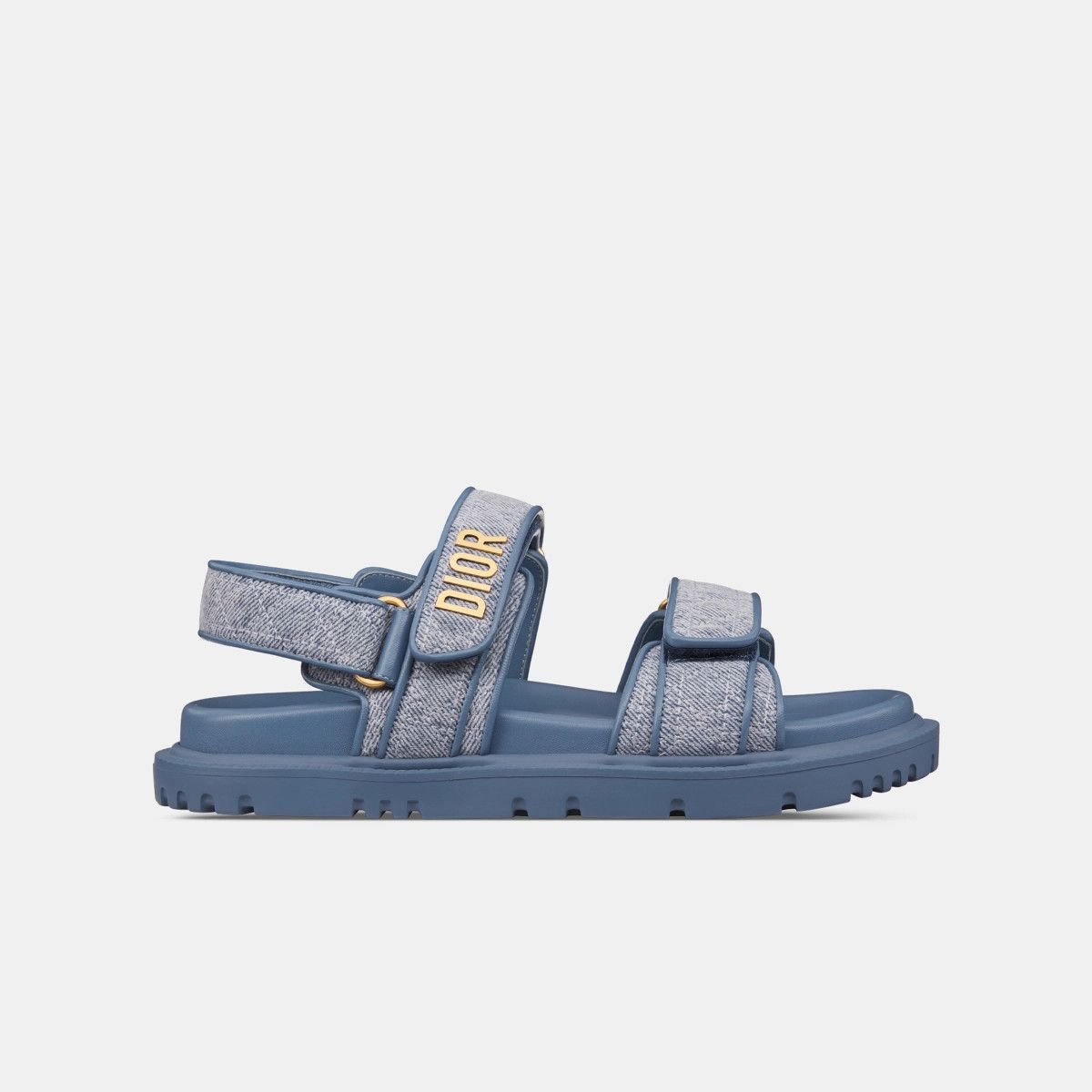 Dior o1bcso1str0226 Dioract Sandal in Blue Size US 5 / IT 35 - 1 Thumbnail