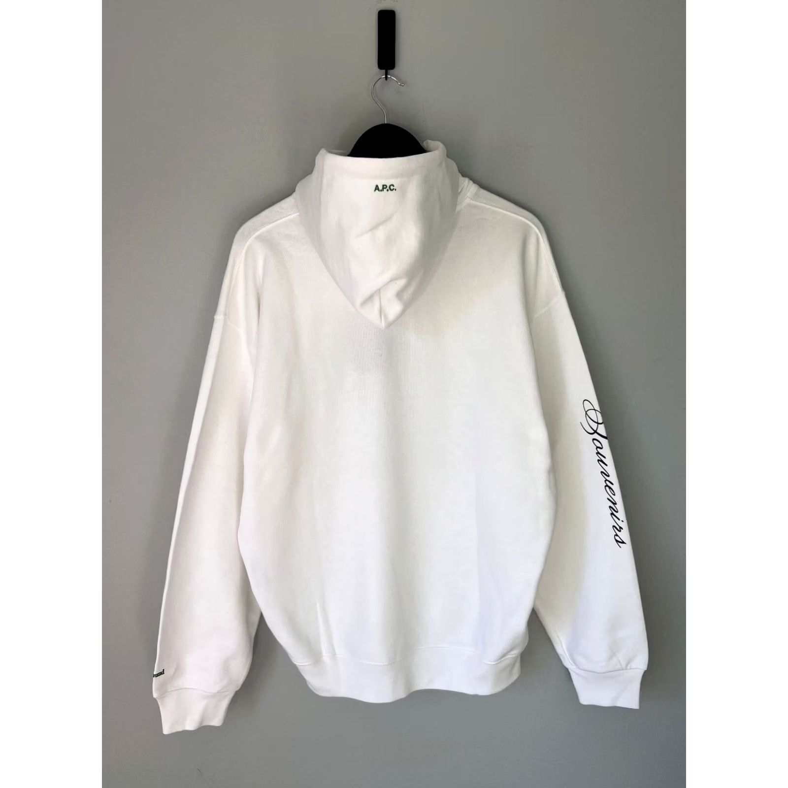 Jjjjound X A.P.C. Hoodie Adult Large White New, Men's — image 6 of 6