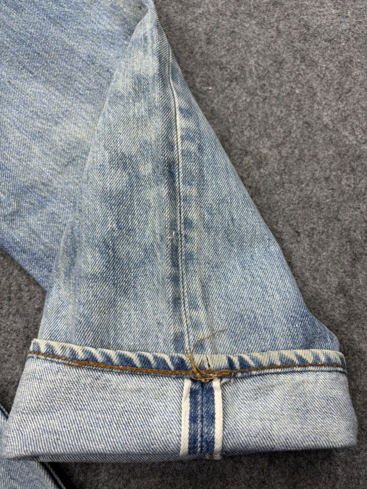 Levi's Vintage 80s Levis 501 Button #6 Selvedge USA Denim F791 Size US 28 / EU 44 - 20 Thumbnail