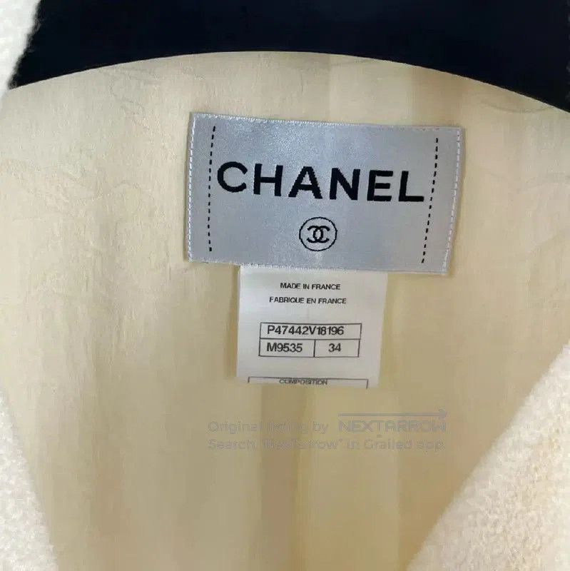 Chanel Chanel Cream Wool Women's Cardigan . Size XS / US 0-2 / IT 36-38 - 6 Thumbnail