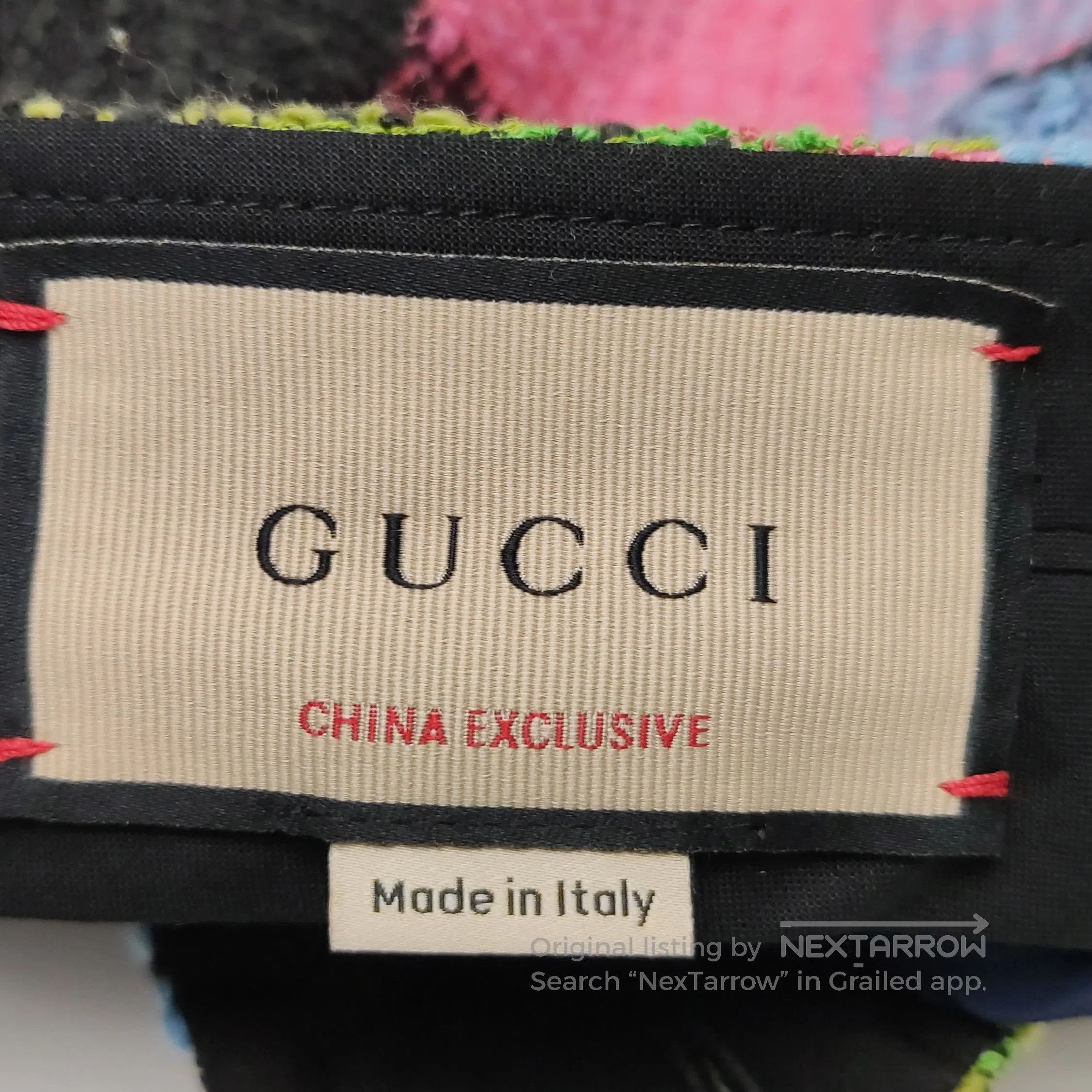 Gucci Gucci Multicolor Checkered High. Size 37" - 2 Thumbnail