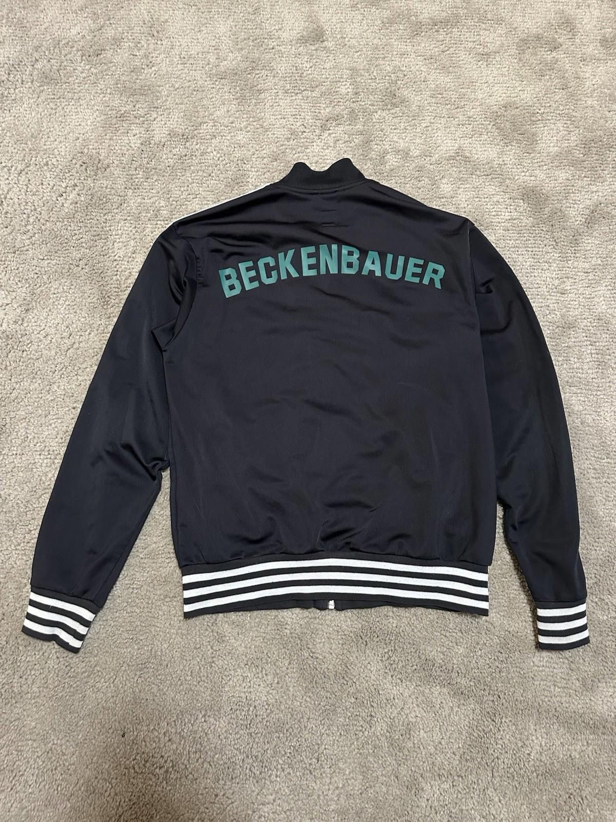 Adidas Vintage Adidas Beckenbauer #6 Black Track Jacket Mens M Size US M / EU 48-50 / 2 - 7 Thumbnail