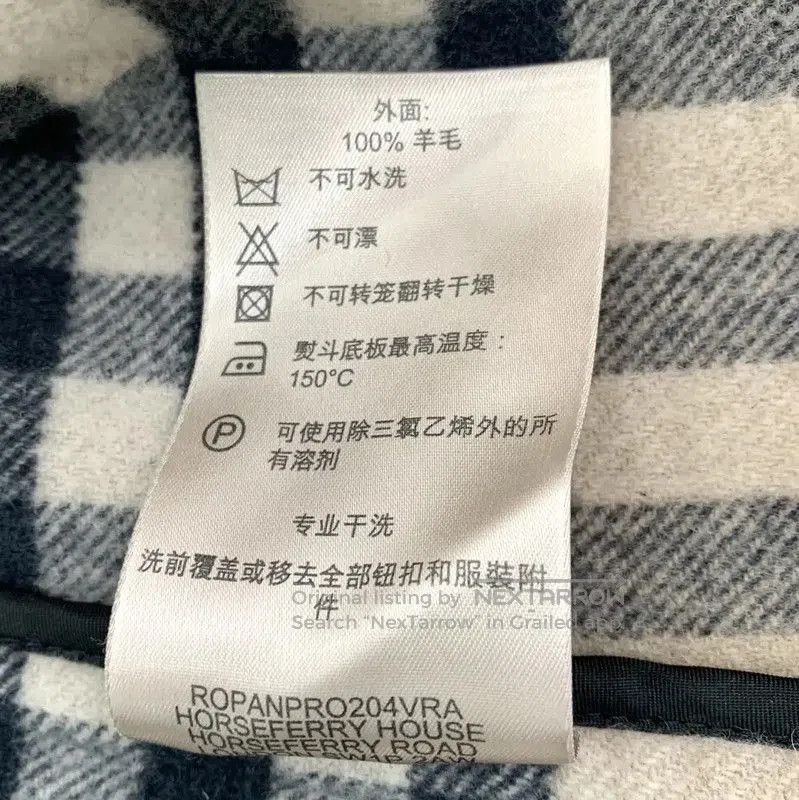 Burberry Burberry Women's Black Wool Duffle Coat. Size XS / US 0-2 / IT 36-38 - 7 Thumbnail