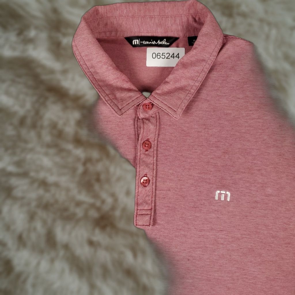 TravisMathew Travis Mathew Polo Shirt Mens XL Red Golf Casual Short Sleeve Shirt Size US XL / EU 56 / 4 - 1 Thumbnail