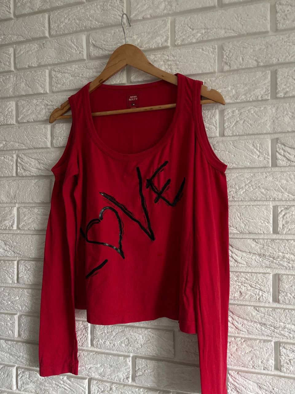 Miss Sixty Miss Sixty women long sleeve Y2K style big love LOVE Size M / US 6-8 / IT 42-44 - 4 Thumbnail