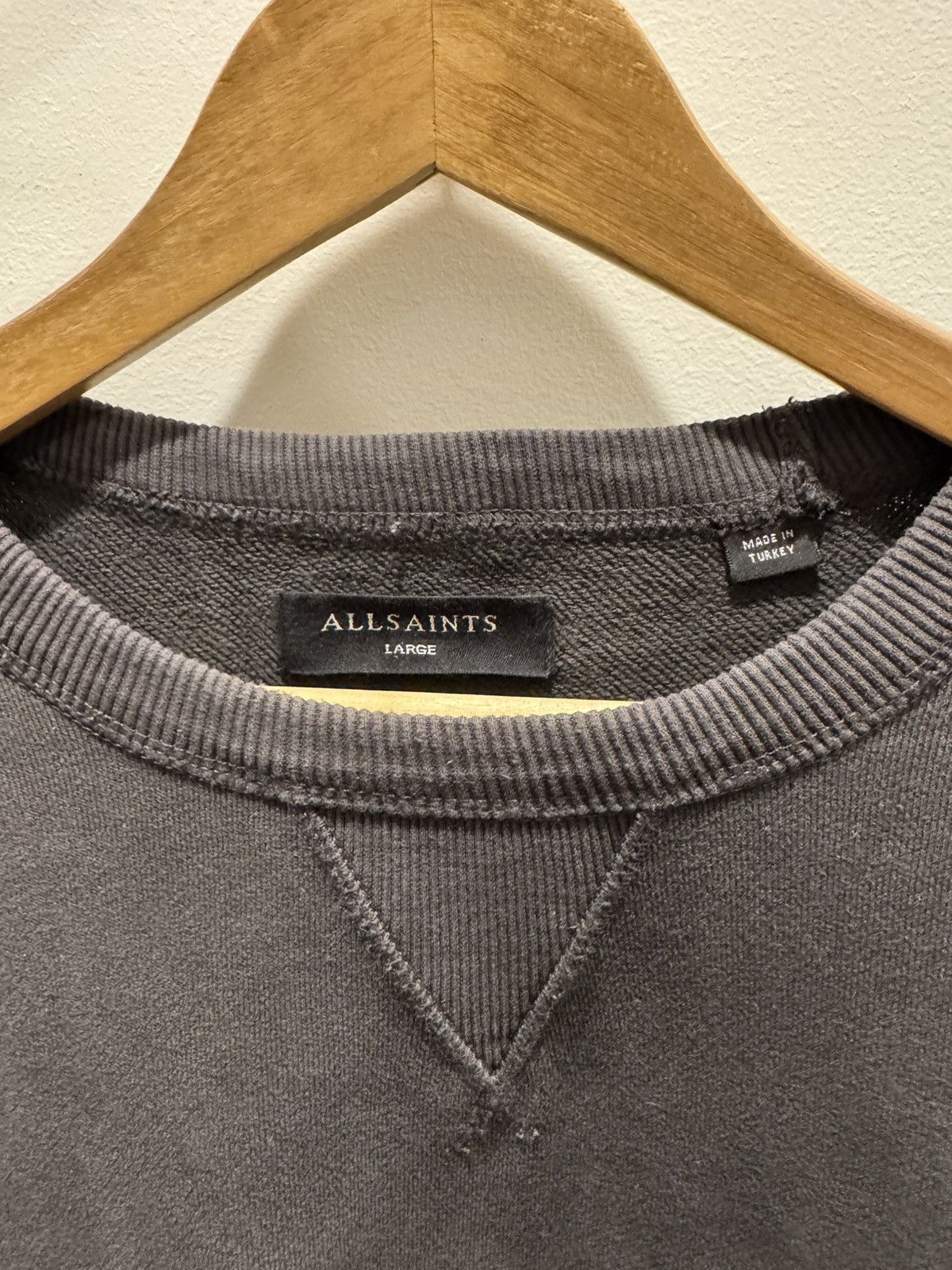 Allsaints AllSaints sweatshirt dark gray Size US L / EU 52-54 / 3 - 3 Thumbnail