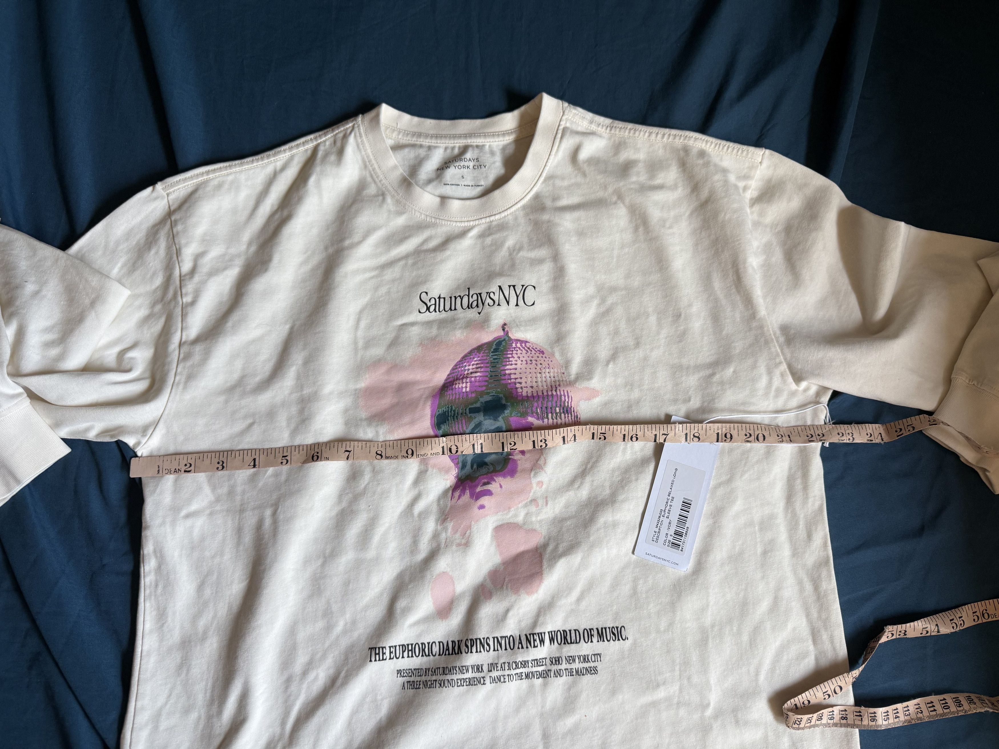 Saturdays NYC Saturdays NYC Relaxed fit L/S Tee Shirt SMALL $78 Size US S / EU 44-46 / 1 - 5 Thumbnail