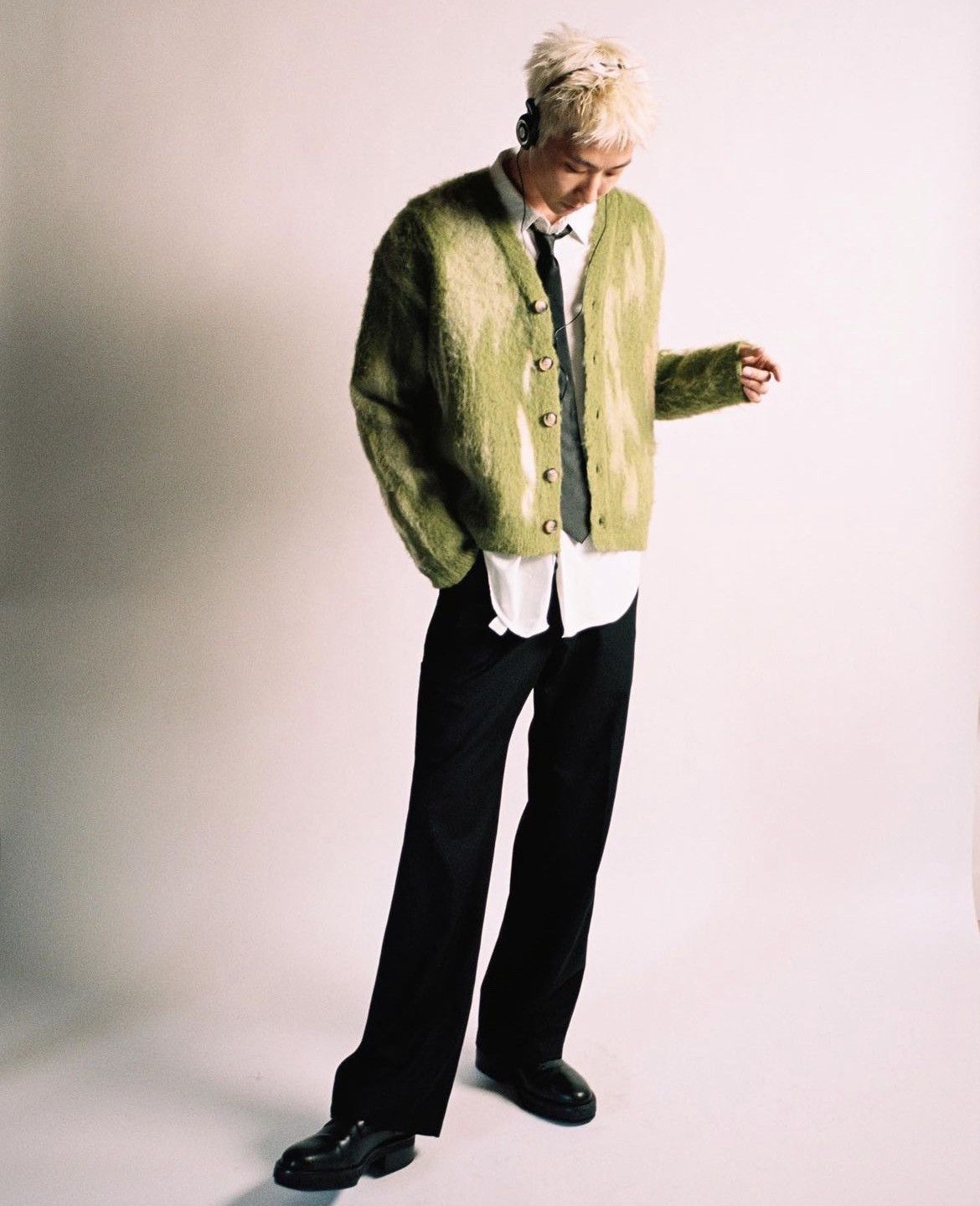 No Maintenance No Maintenance “still” mohair cardigan | Grailed