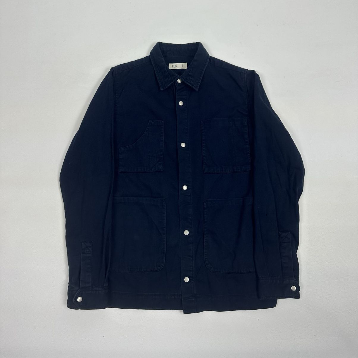 Folk Folk Overshirt Jacket Black Size 1 Size US S / EU 44-46 / 1 - 1 Thumbnail
