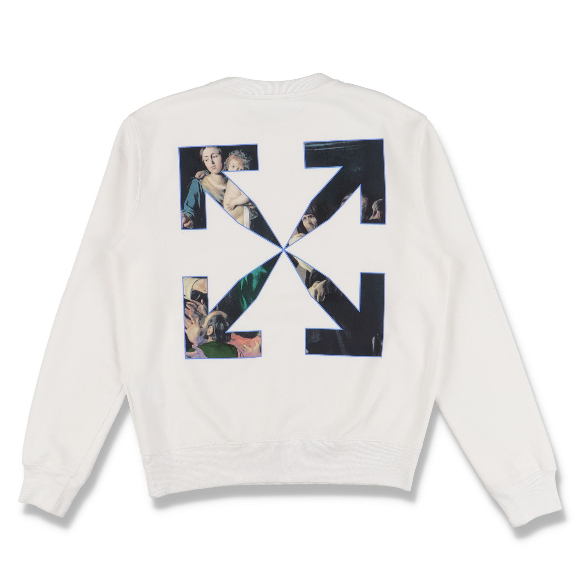 Off-White White Caravaggio Arrows Sweatshirt Size S / US 4 / IT 40 - 6 Thumbnail