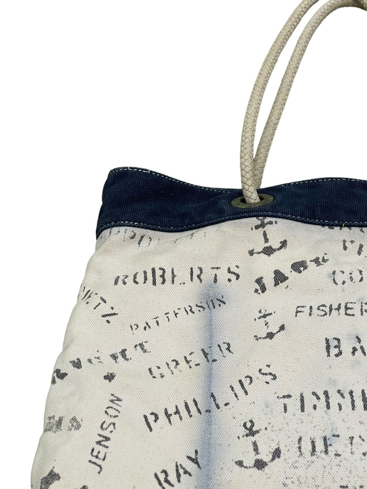 RRL Ralph Lauren Double RL Ralph Lauren Cotton Canvas RRL Tote Bag 2🟩 Size ONE SIZE - 18 Thumbnail