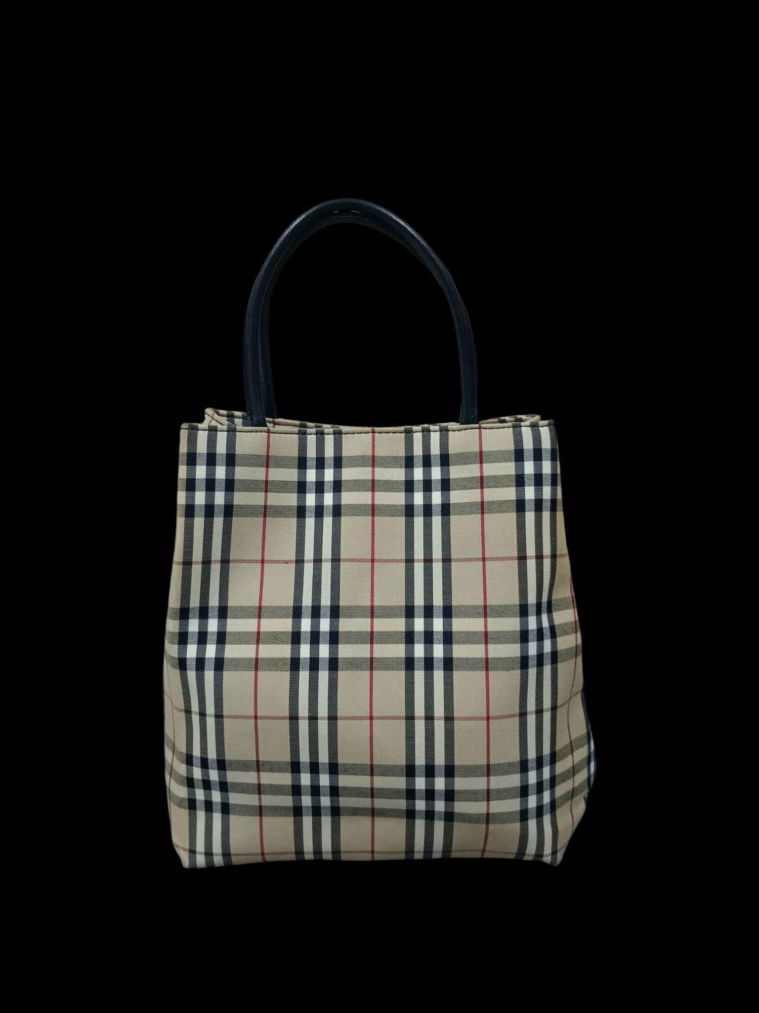 Burberry BURBERRY LONDON NOVA CHECK HANDLE BAG Size ONE SIZE - 1 Thumbnail
