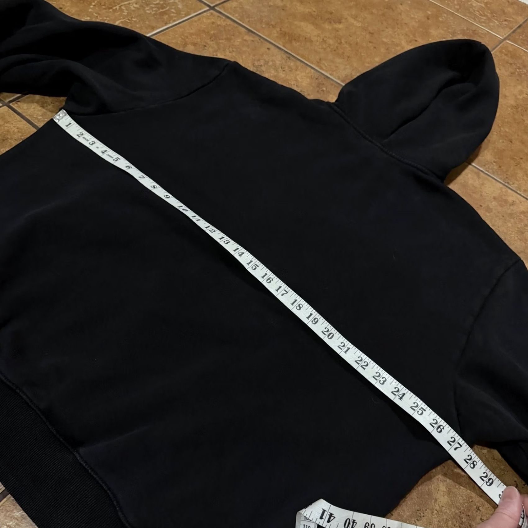 Vintage TUNNEL VISION UNISEX STAR GRAPHIC HOODIE SWEATSHIRT - M Black Hoodie Mens Medium EUC Graphic Print Hooded Size US M / EU 48-50 / 2 - 6 Thumbnail