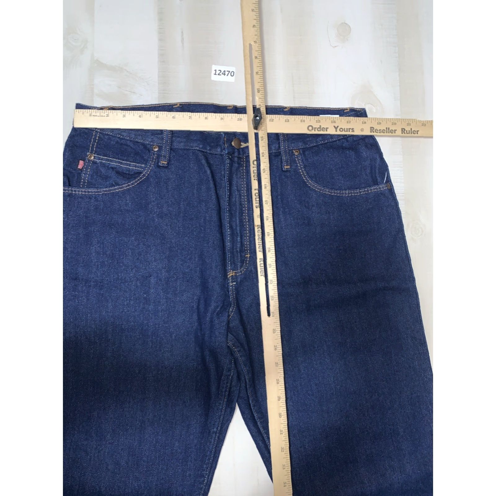 Red Kap Red Kap Jeans Denim Blue 38x32 Straight Leg Mens Regular Denim Blue 38 Regular Jeans Straight Leg Mens Size US 38 / EU 54 - 2 Thumbnail