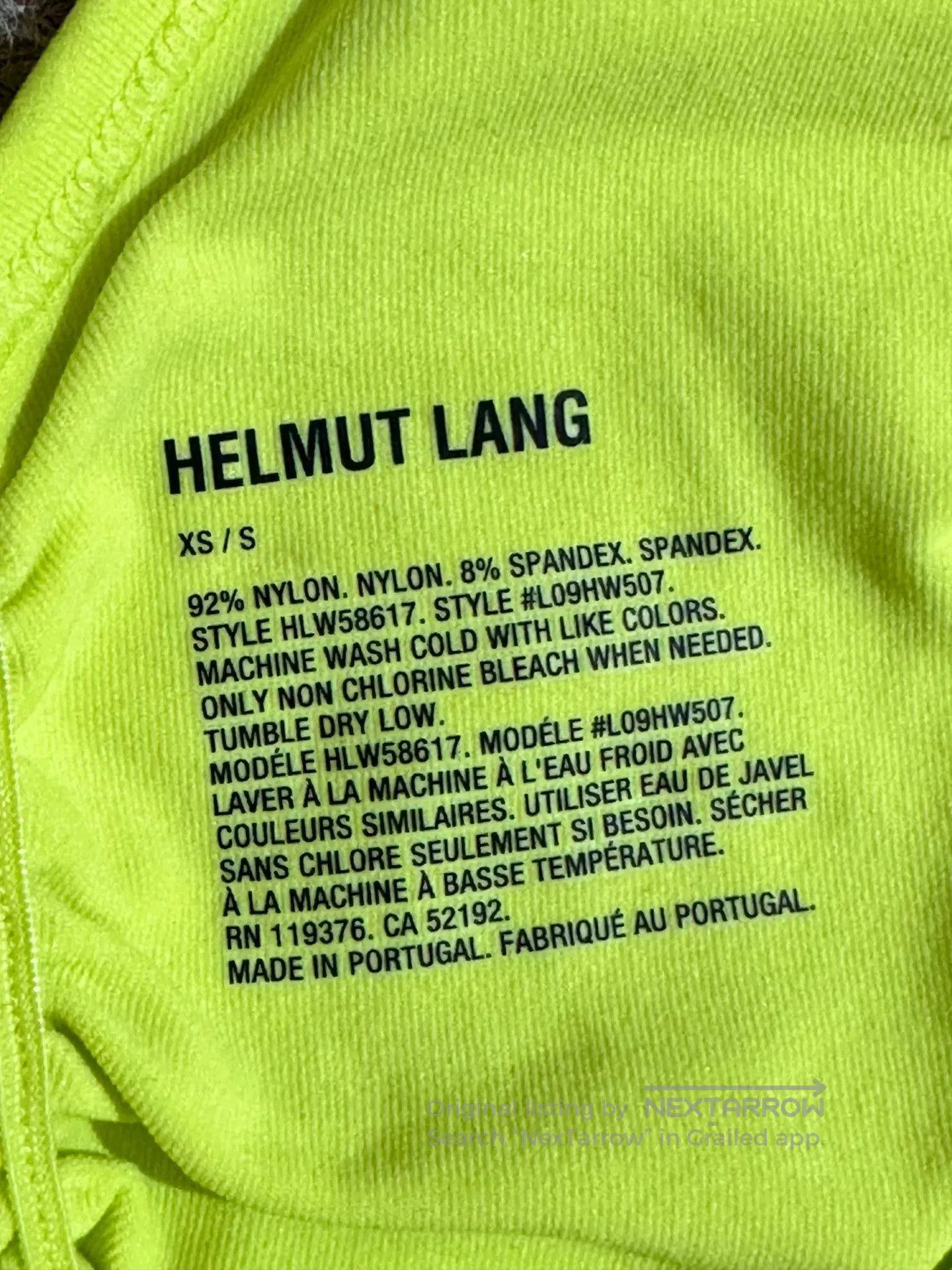 Helmut Lang Helmut Lang Ruched Fitted Long Sleeve. Size S / US 4 / IT 40 - 4 Thumbnail