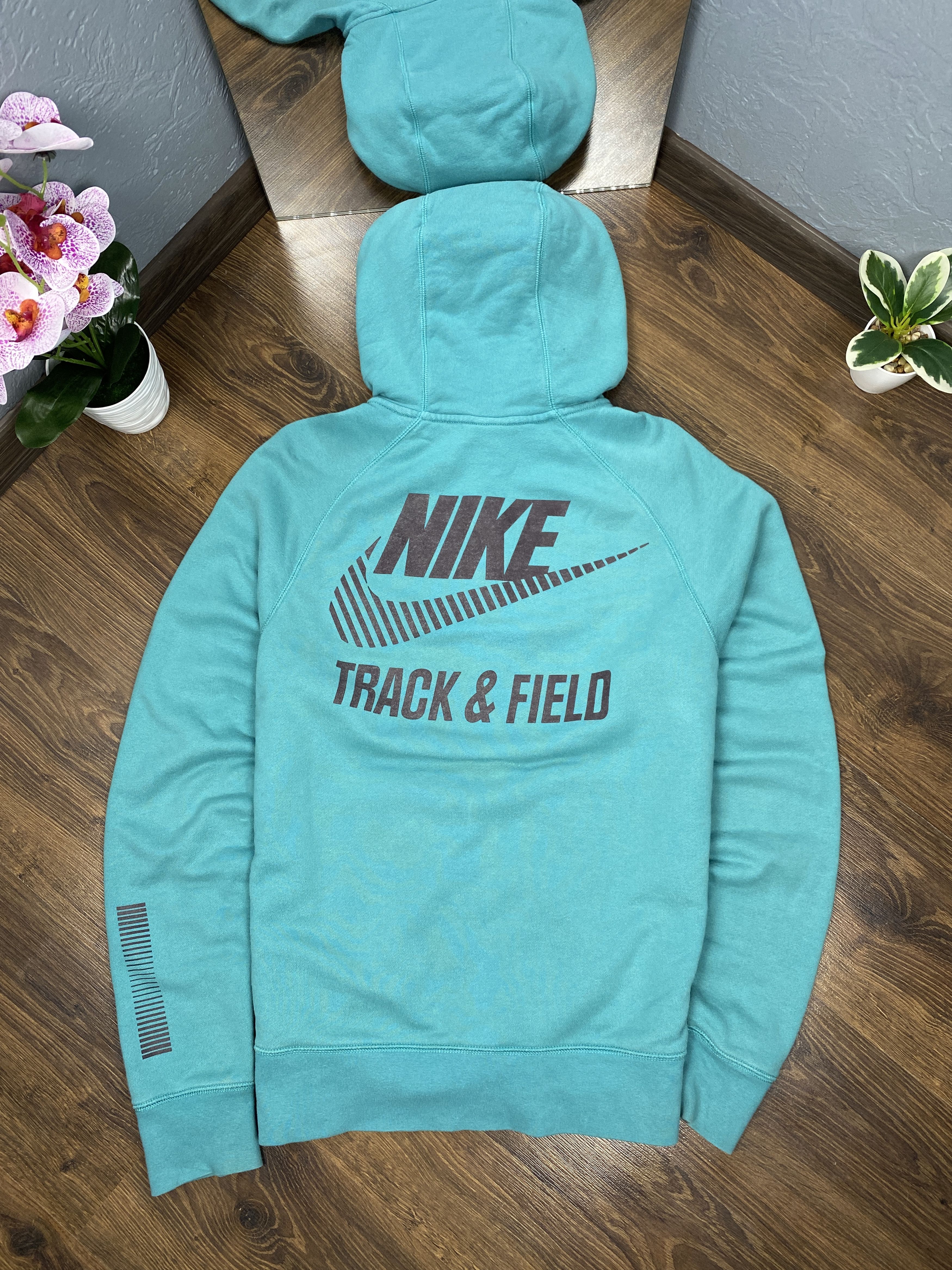 Nike × Vintage Nike Track & Field vintage zip hoodie y2k Size US M / EU 48-50 / 2 - 1 Thumbnail