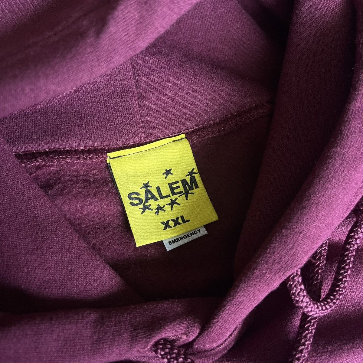 S4LEM S4LEM Salem Midwest Logo Hoodie Burgundy Size US XXL / EU 58 / 5 - 5 Thumbnail